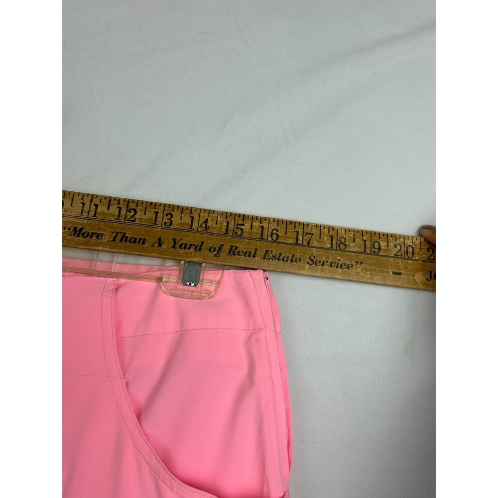 Jamie Sadock Womens Pink Golf Skort Size 10 Athletic Stretch Pockets Skirt Short - Picture 8 of 10